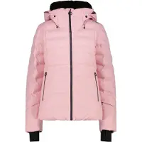 CMP wattierte Damen Skijacke mit Clima Protect und Kapuze pink 44