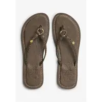 Superdry Faux Leather Braided Flip-flops