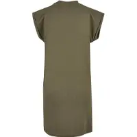 Build Your Brand Ladies' Turtle Extended Shoulder Dress