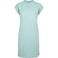 Build Your Brand Ladies' Turtle Extended Shoulder Dress