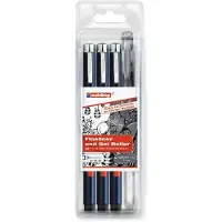 Edding Fineliner Profipen 1800 3 Stück, Schwarz