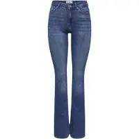 ONLY Damen Flared-Jeans ONLBlush 28455-L/30, 28455-L/32, 28455-M/32, 28455-S/32, 28455-XS/32 ONL-15264050 Dark Blue Denim L/32