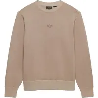 Superdry für Herren. M2014441A Micro Logo Crew Sweatshirt beige (XXL), Lässig, Baumwolle