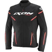 Ixon Textiljacke Striker 2 Herren, schwarz/weiß/rot - Größe S