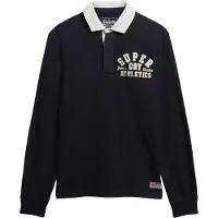 Superdry Langarmshirt "VINTAGE ATHLETIC RUGBY" Baumwolle, relaxed fit