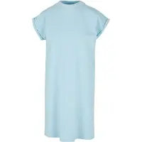 Build Your Brand Ladies' Turtle Extended Shoulder Dress