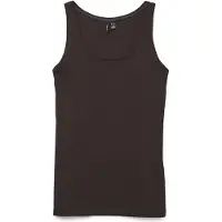 Vero Moda Tanktop "VMLULU LONG TANK TOP JRS GA NOOS" Baumwollmischung, regular fit