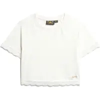Superdry 90s Lace Trim Kurzarm-oberteil