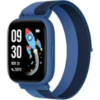 BIGGERFIVE Kinder Smartwatch mit Pulsmesser 80 Sportmodi 1.8" Touchscreen Schlafmonitor Spiele Fitness Tracker für Jungen & Mädchen