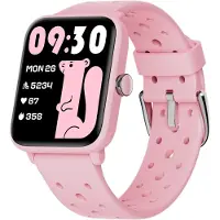 BIGGERFIVE Smartwatch Kinderuhr ohne App und Handy, Fitness Tracker Uhr, Digitale Fitnessuhr mit Schrittzähler, 5ATM Wasserdicht, Schlafmonitor, Alarm