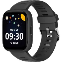 BIGGERFIVE Kinder Smartwatch 1.8 Inch Fitness Uhr Herzfrequenz Schrittzähler Schlaftracker IP68 Wasserdicht 80 Sportmodi Puzzle Spiele