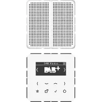 JUNG DABCD1WW Smart Radio DAB+ Set Mono