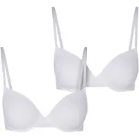 Urban Classics Ladies Basic Cotton Bra 2-Pack - 192969