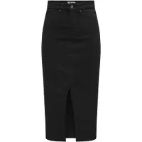ONLY Jeansrock Siri 15324365 Schwarz Regular Fit