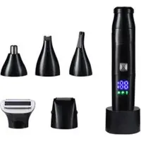 ANTCOOL 6 in 1 Damen Ganzkörper-Elektrorasierer LCD-Display Rasierer multifunktionale Augenbrauentrimmer Carving Nase Haarschneider