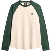 Superdry Essential Logo Baseball Langarm-t-shirt