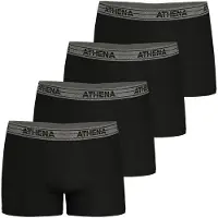 Athena Boxer BASIC COTON Pack de 4 herren