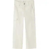 Name it Stoffhose 13220718 Écru Wide Leg