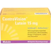 CentroVision Lutein 15 mg Kapseln 90 St
