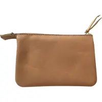 Clairefontaine Kl Tasche Leder 2F 13x9 Natur