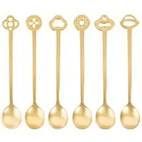 Sambonet Teelöffel Oriental Living Gold (6 Stück)