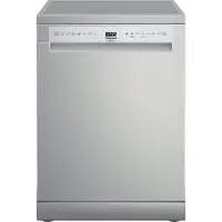 Ariston Hotpoint MaxiSpace H7F HS41 X, Freistehend, Standardgröße (60 cm), Edelstahl, Grau, Berührung, 1,3 m