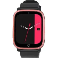 NikuTRAX GPS-Smartwatch NC83E mit SOS und Sturzerkennung - Koralle