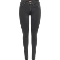 ONLY Skinny-fit-Jeans "ONLRAIN LIFE REG SKINNY DNM" mit Gürtelschlaufen