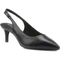 Tamaris Damen Pumps Slingback Stiletto spitze Form 1-29611-42, Größe:39 EU, Farbe:Schwarz