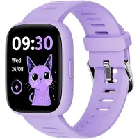 BIGGERFIVE Kinder Smartwatch 1.8 Inch Fitness Uhr Herzfrequenz Schrittzähler Schlaftracker IP68 Wasserdicht 80 Sportmodi Puzzle Spiele