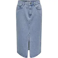 ONLY Jeansrock Bianca 15319268 Blau Regular Fit