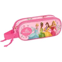 Disney Princess Princesas Disney 21x8x6 Cm Double Mäppchen Rosa Mann Rosa One Size