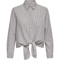 ONLY Hemdbluse "ONLLECEY LS KNOT SHIRT NOOS WVN"