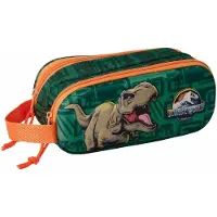 Jurassic World 3D Doppel-Federmäppchen, Grün