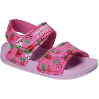 American Club NH205, Kinder EVA Sandalen Klettverschluss leichte Badeschuhe bequem, Rosa/Fuchsia 31