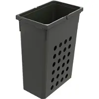 Vauth-Sagel Vauth Sagel Wäschesammler 21l Wash - praktischer Wäschekorb schmal mit optimaler Luftzirkulation, Wäschekorb Plastik, 44 Liter Lava