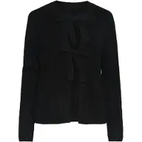 Pieces Strickjacke "PCSILLY LS REV TIE KNIT NOOS BC"