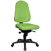 Topstar Bürostuhl Body Balance 50, BAL50T35 Stoff grün, Gestell schwarz