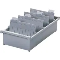 HAN 966-0-11, A6, Polystyrol (PS), Grau, 171 mm, 235 mm, 77 mm