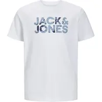 Jack & Jones Jjstyd Corp Splash Tee Ss C.Neck Ln Jnr
