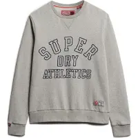 Superdry für Herren. M2013965A Sportliches graues bedrucktes Sweatshirt (XL), Lässig, Baumwolle