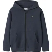 Name it Kapuzensweatjacke "NKMVIMO LS SWEAT CARD BRU NOOS"
