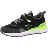 Kangaroos KD-Gym EV Sportschuhe Kinder Laufschuhe Sneaker Schwarz Freizeit