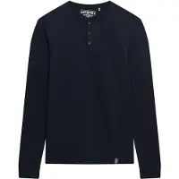 Superdry Grandad Langarm-t-shirt