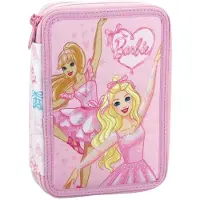 Barbie Ballerina 2-stöckiges gefülltes Federmäppchen