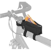 Scicon Fuel Strap On Top Tube Rahmentasche Schwarz Schwarz One Size