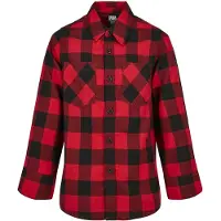 Urban Classics Checked Flanell Langarmhemd