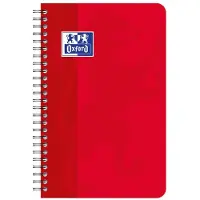 Oxford Spiralbuch, 90 x 140 mm, 50 Blatt, kariert 5 x 5
