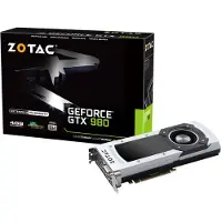 Zotac NVIDIA Geforce GTX 980 4GB, Aktiv, NVIDIA, GeForce GTX 980, GDDR5-SDRAM, PCI Express x16 3.0, 3840 x 2160 Pixel