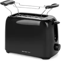Emerio TO-128676.3, 2 Scheibe(n), Schwarz, Drehregler, 700 W, 220 - 240 V, 50/60 Hz